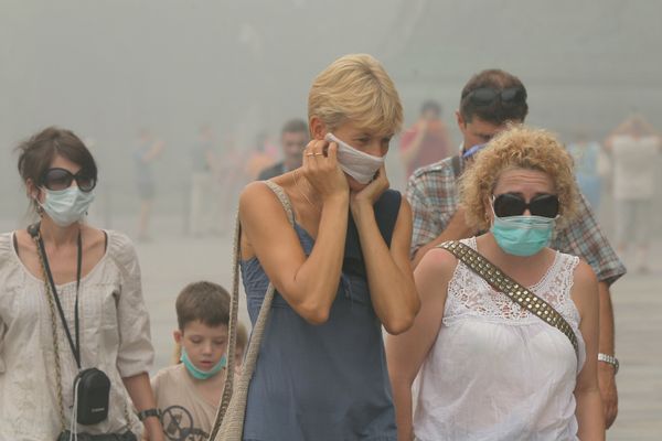 Смог в Москве
