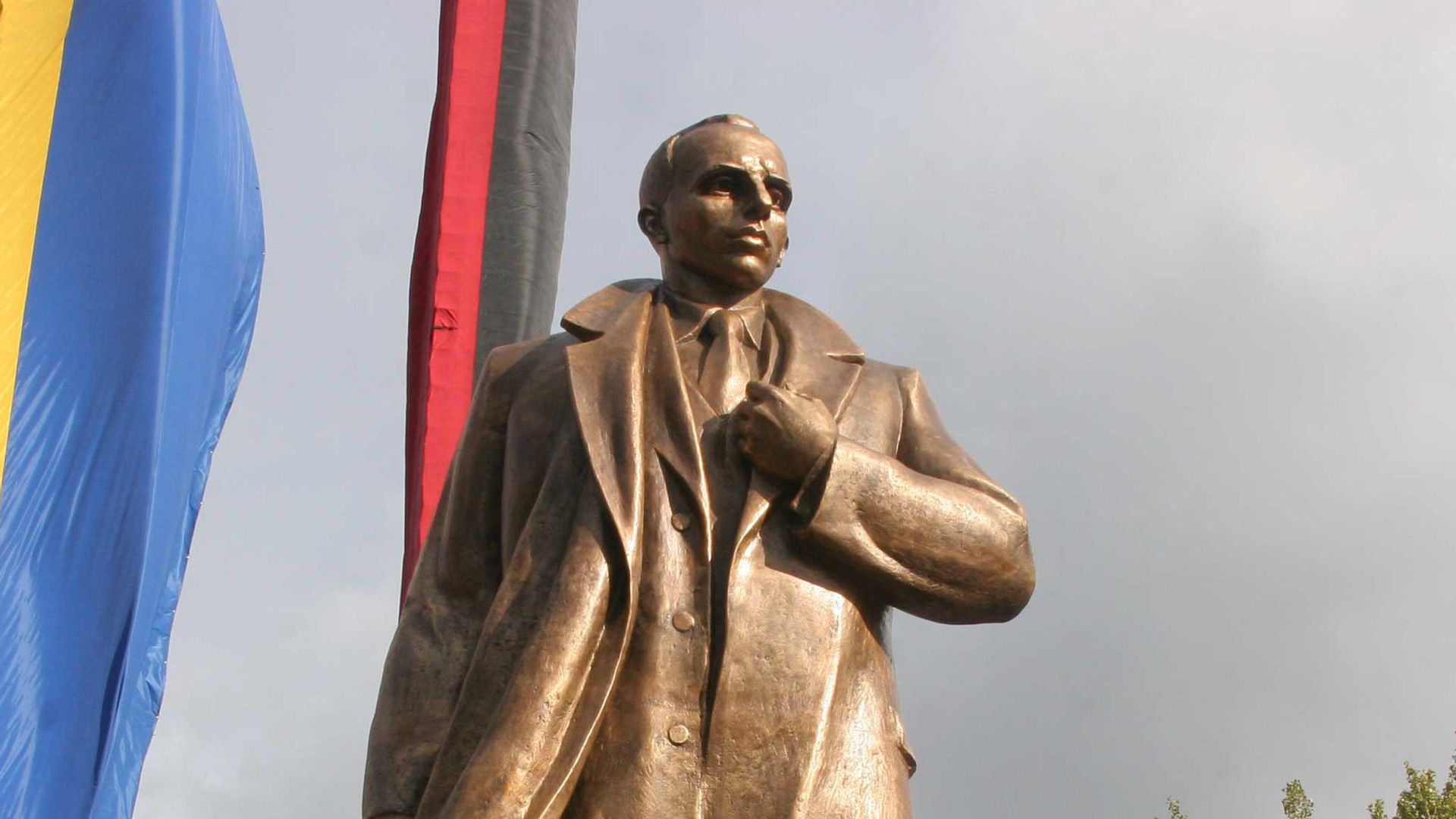 Открытие памятника С. Бандере во Львове Открытие памятника С. Бандере во Львове - РИА Новости, 1920, 13.05.2021