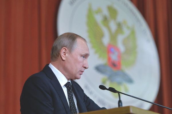 Президент РФ В. Путин выступил на совещании послов и постпредов РФ в иностранных государствах