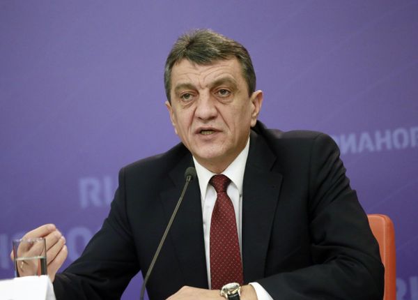 Пресс-конференция губернатора Севастополя С.Меняйло