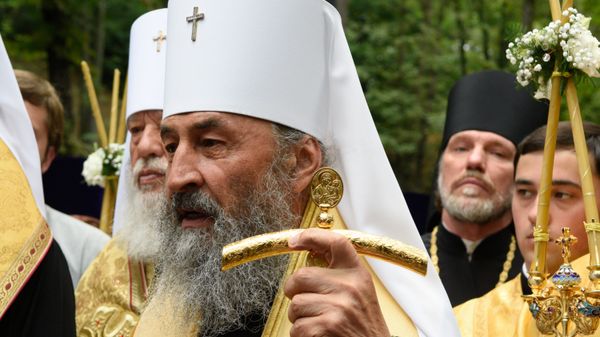 Молебен на Владимирской горке в честь 1000-я крещения Киевской Руси