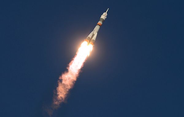 Старт космического корабля Союз ТМА-19М с космодрома Байконур Старт космического корабля Союз ТМА-19М с космодрома Байконур