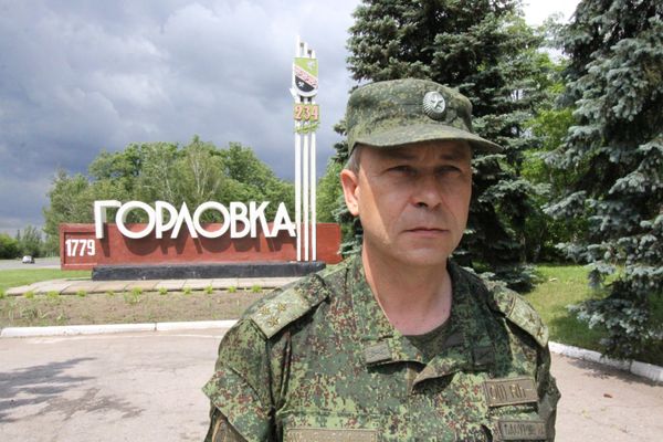 Последствия обстрела Горловки