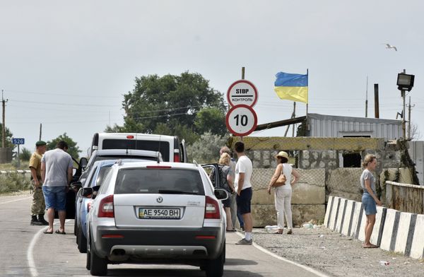 Автомобильный пункт пропуска Джанкой на российско-украинской границе