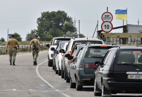 Автомобильный пункт пропуска Джанкой на российско-украинской границе
