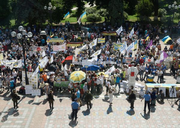 Митинг финансового Майдана в Киеве