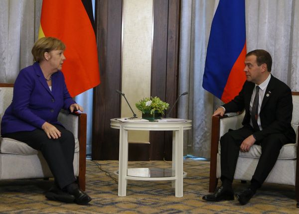 Премьер-министр РФ Д. Медведев на саммите АСЕМ в Монголии