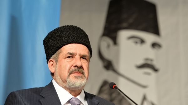 Национальный съезд крымских татар в Бахчисарае