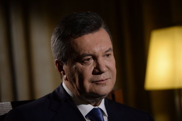 Бывший президент Украины Виктор Янукович дал интервью РИА Новости