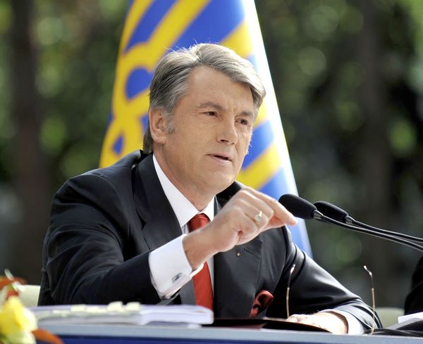 Пресс-конференция президента Украины Виктора Ющенко