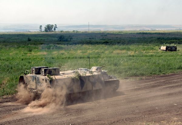 Военные учения в ДНР Военные учения в ДНР