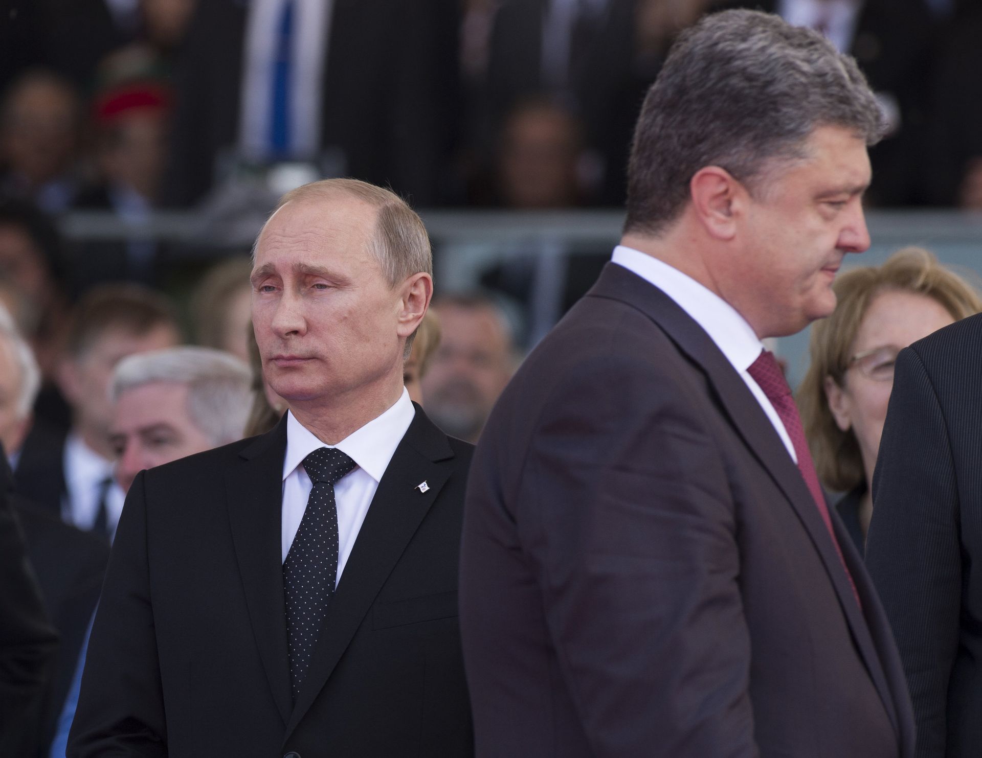 Рабочий визит В. Путин во Францию Порошенко - РИА Новости, 1920, 16.02.2018