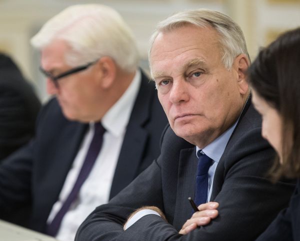 Встреча президента Украины с главами МИД Германии и Франции