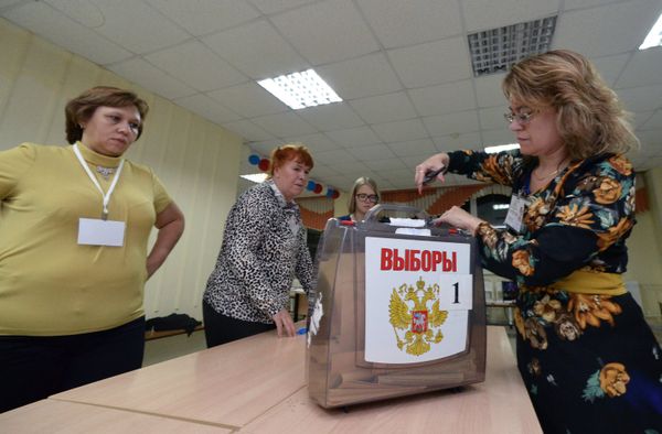 Подсчет голосов в единый день голосования Подсчет голосов в единый день голосования