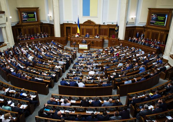 Заседание Верховной рады Украины