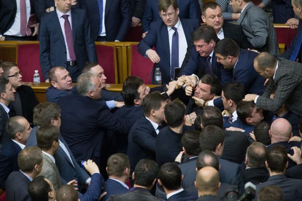 Заседание Верховной Рады Украины