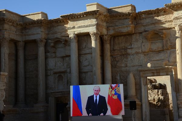 Оркестр Мариинского театра выступил в Пальмире