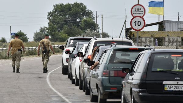 Автомобильный пункт пропуска Джанкой на российско-украинской границе