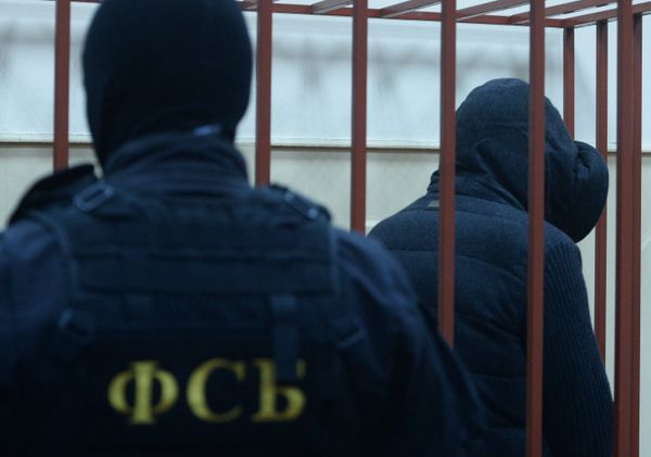 Губернатор Сахалинской области А.Хорошавин на заседании в Басманном суде