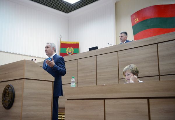 Визит Д.Рогозина в Приднестровье