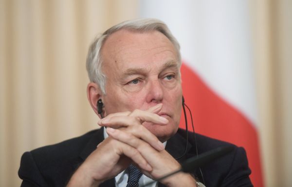 Встреча глав МИД РФ и Франции С. Лаврова и Ж.-М. Эйро