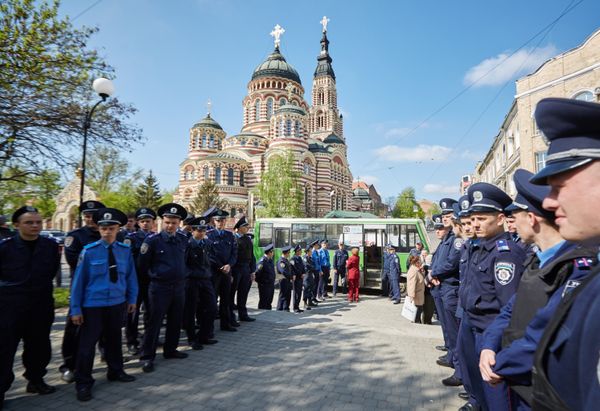 Первомайские акции на Украине