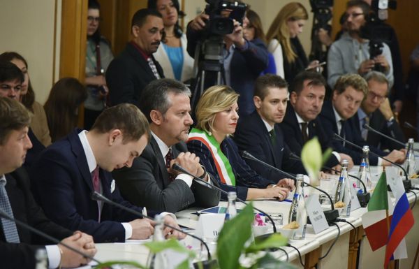 Визит итальянской делегации в Крым