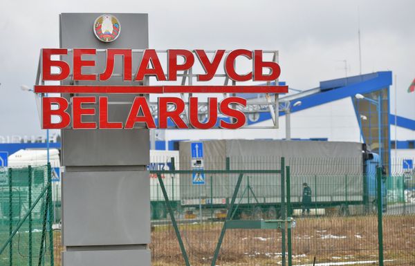 Фуры с российскими номерами скопились на белорусско-литовской границе Фуры с российскими номерами скопились на белорусско-литовской границе
