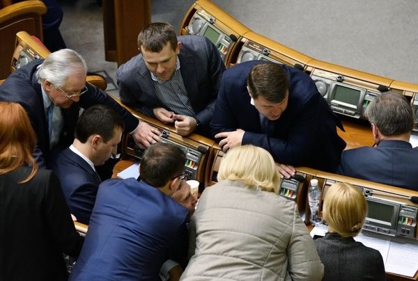 Заседание Верховной Рады Украины