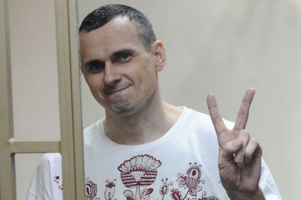 Оглашение приговора режиссеру Олегу Сенцов у