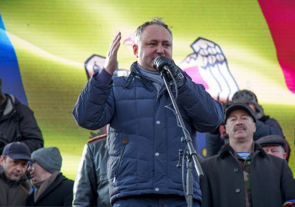 Акция протеста в Молдавии