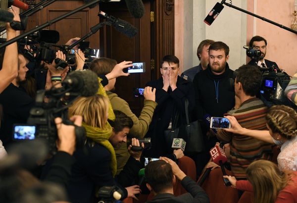 Н. Савченко приехала в Москву на рассмотрение апелляции по делу Н. Карпюка и С. Клыха