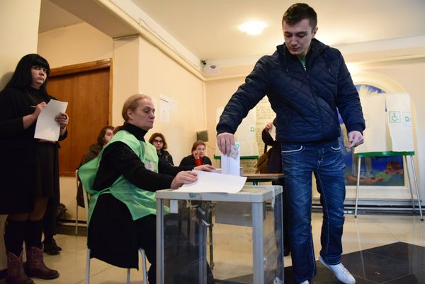 Второй тур парламентских выборов в Грузии
