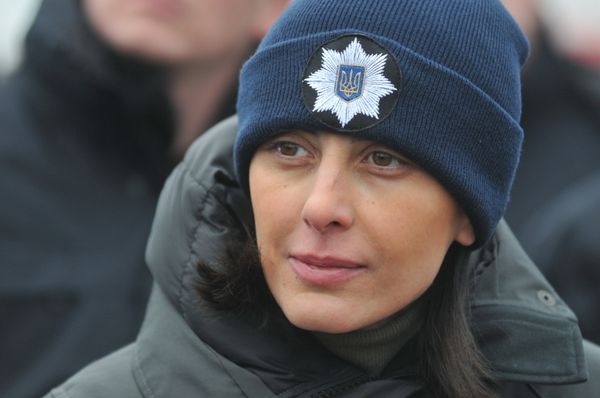 Председатель Национальной полиции Украины Хатия Деканоидзе Председатель Национальной полиции Украины Хатия Деканоидзе