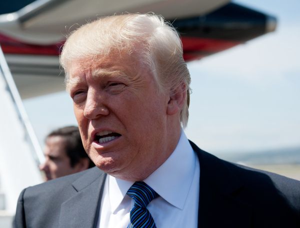 Прибытие американского миллиардера Дональда Трампа в Тбилиси