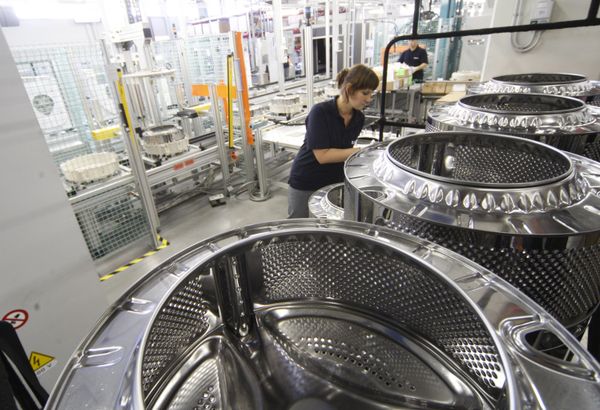 Открытие завода концерн BSH Bosch und Siemens Hausgerate Открытие завода концерн BSH Bosch und Siemens Hausgerate