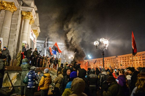 Годовщина начала событий на киевском Майдане