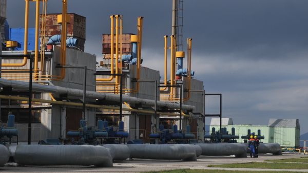 Высокогорная газокомпрессорная станция Воловец в Закарпатской области
