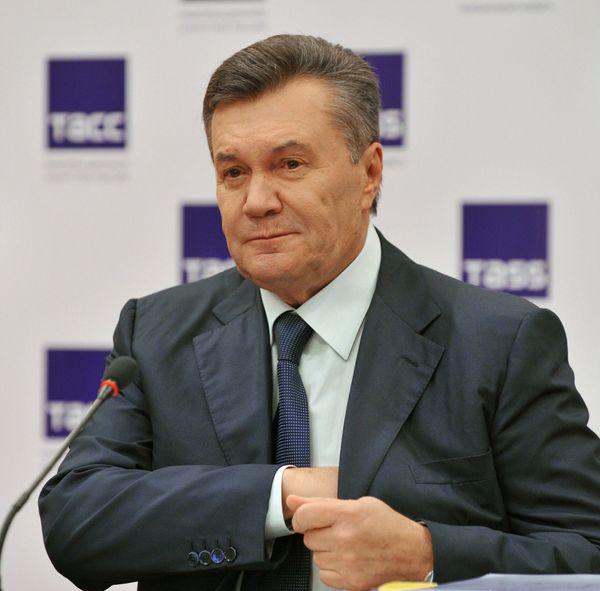 Пресс-конференция экс-президента Украины В. Януковича в Ростове-на-Дону