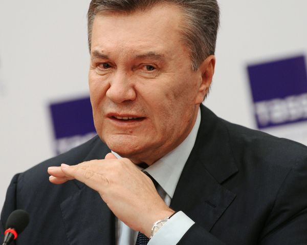 Пресс-конференция экс-президента Украины В. Януковича в Ростове-на-Дону