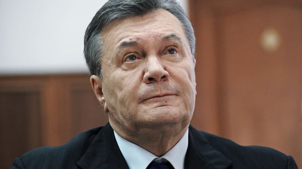 Допрос В. Януковича в режиме видеоконференции в качестве свидетеля по делу о беспорядках в Киеве в феврале 2014 года