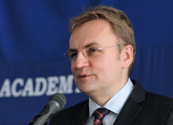 Встреча с мэром Львова, председателем партии Объединение Самопомощь Андреем Садовым