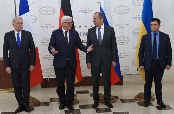 Встреча глав МИД нормандской четверки в Минске