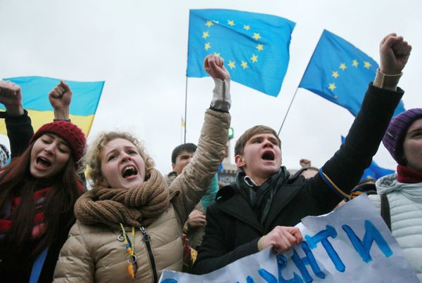 Ситуация на Украине в связи с вопросом евроинтеграции