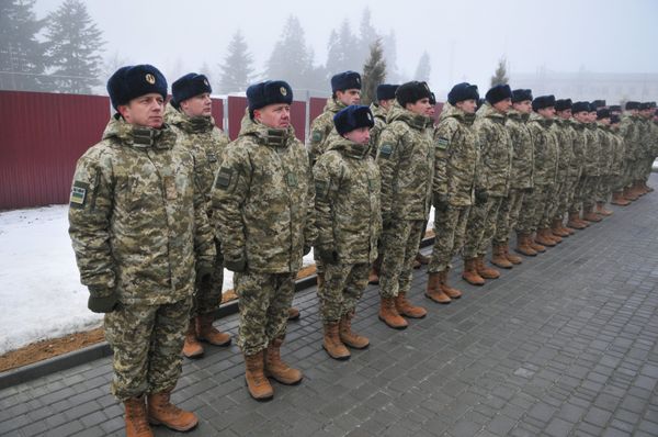 Украинская пограничная застава Сянки в Львовской области