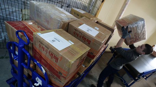 Логистический центр Почты России в Приморcком крае