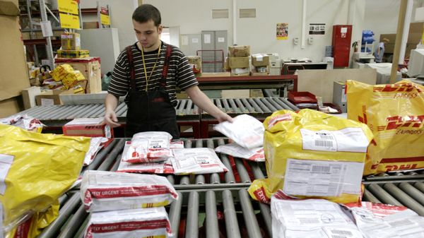 Работа представительства DHL