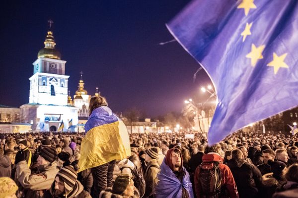 В Киеве продолжаются народные волнения