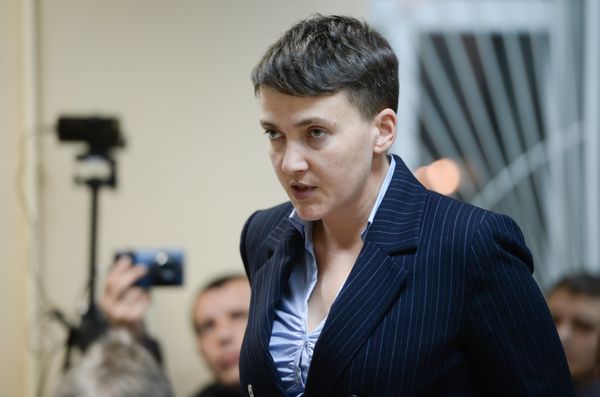 Допрос Н. Савченко в киевском суде по делу против главы ЛНР И. Плотницкого