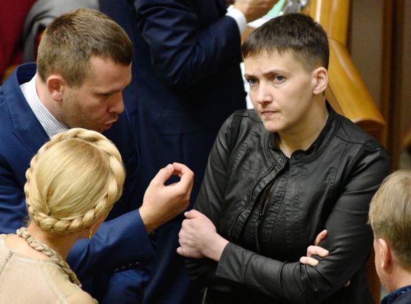 Заседание Верховной рады Украины